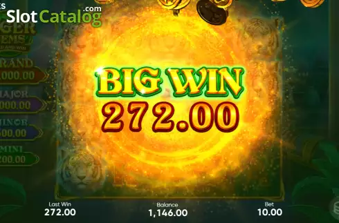 Скрин8. Tiger Gems слот