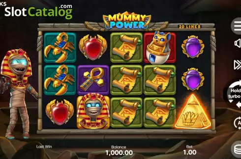 Скрин3. Mummy Power слот