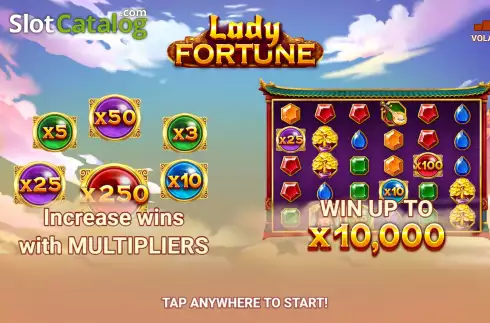 Скрин2. Lady Fortune (3 Oaks) слот