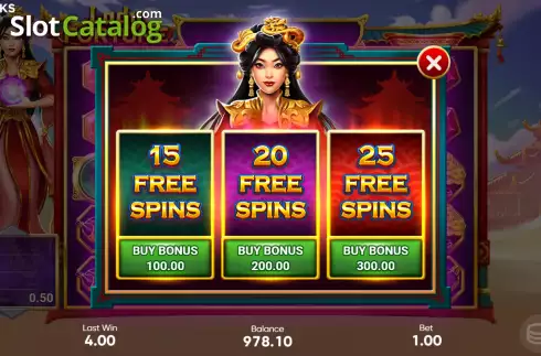 Скрин5. Lady Fortune (3 Oaks) слот