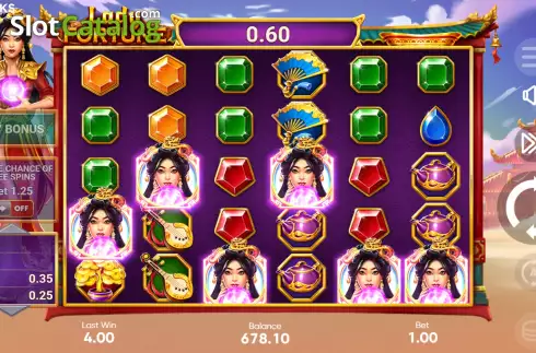 Скрин6. Lady Fortune (3 Oaks) слот