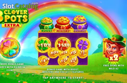 Скрин2. 3 Clover Pots Extra слот