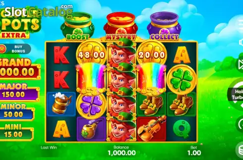 Скрин3. 3 Clover Pots Extra слот