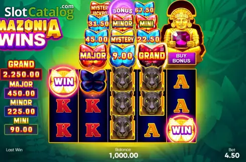 Скрин2. Amazonia Wins слот