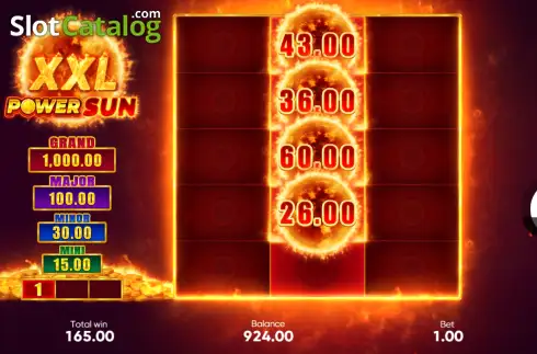 Скрин3. Power Sun XXL слот