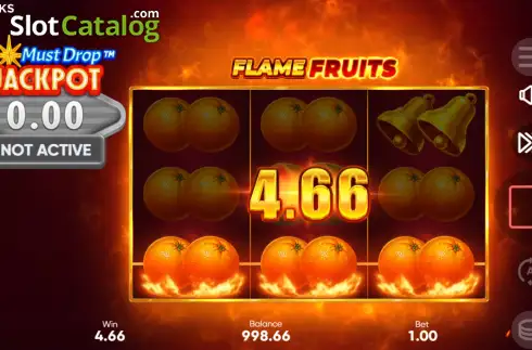 Скрин3. Must Drop Jackpot Flame Fruits слот