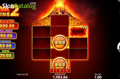 Скрин3. Lava Coins 2 слот
