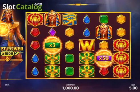Скрин2. Egypt Power x1000 слот