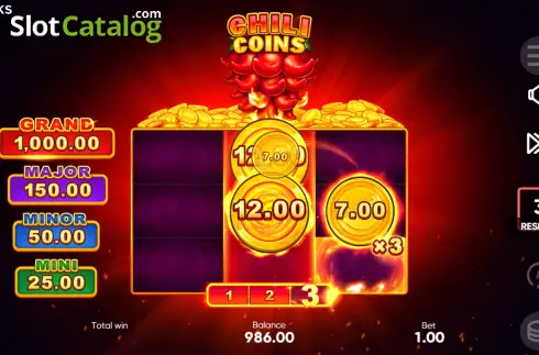 Скрин3. Chili Coins слот