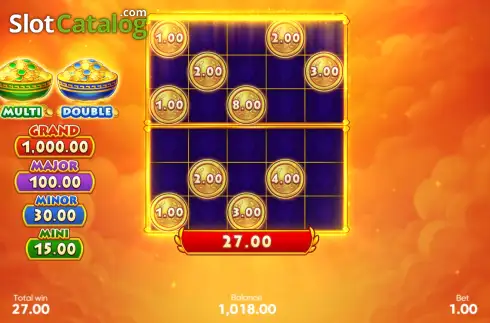 Скрин3. 3 Olymp Fortunes слот