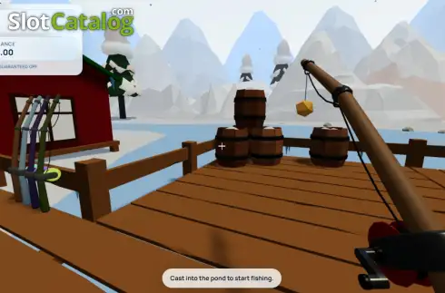 Скрин2. Ice Fishing Frenzy 3D слот