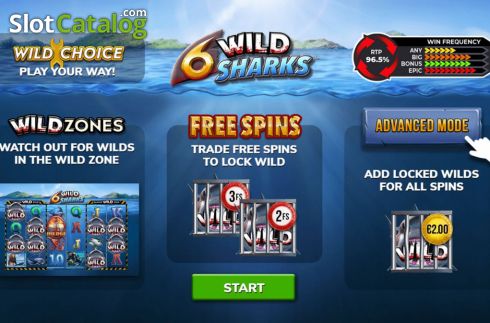 Скрин2. 6 Wild Sharks слот