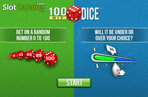 Скрин2. 100 Bit Dice слот