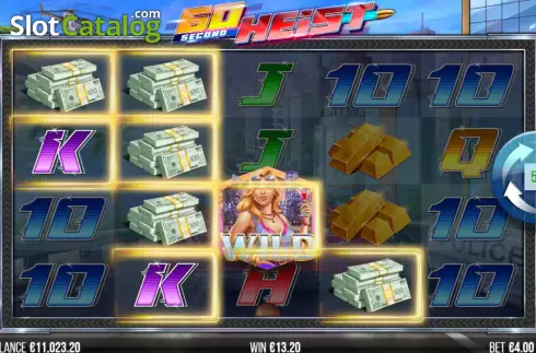 Скрин6. 60 Second Heist слот