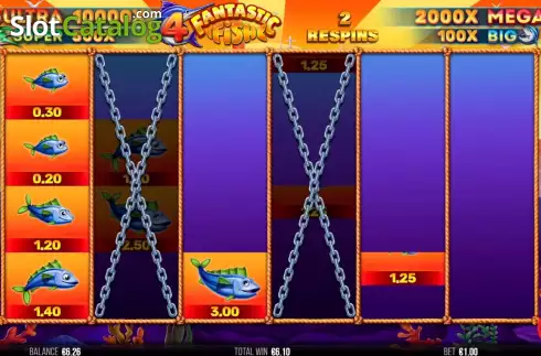 Скрин7. 4 Fantastic Fish слот