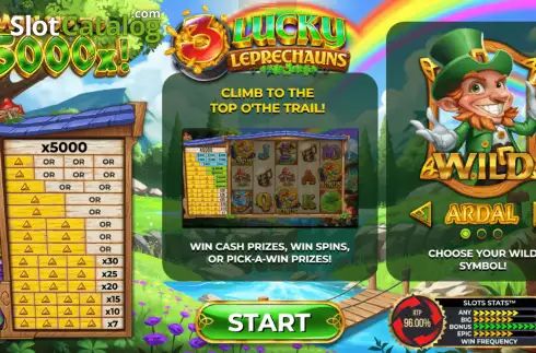 Скрин2. 3 Lucky Leprechauns слот