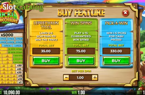 Скрин5. 3 Lucky Leprechauns слот