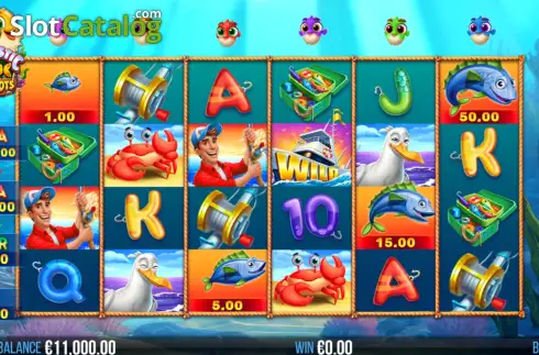 Скрин2. 4 Fantastic Fish Puffer Pots слот