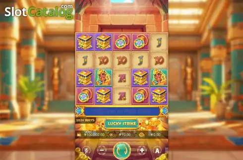 Скрин2. Treasures of Egypt (5G Games) слот