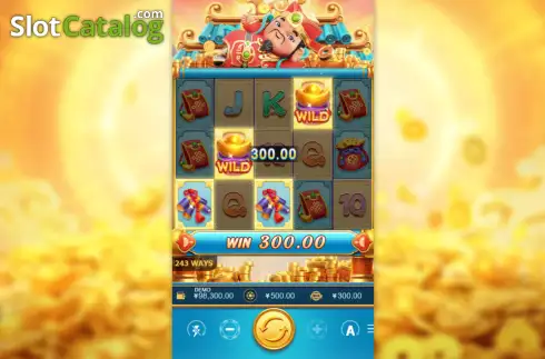 Скрин3. GOD OF FORTUNE 2 слот