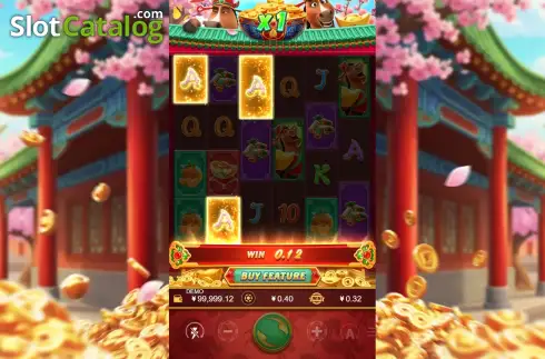 Скрин3. Fortune Horses слот