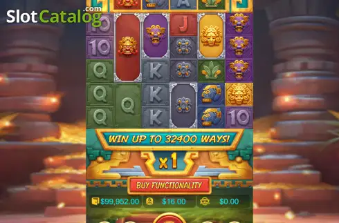 Скрин2. Hoard of Aztec Gold слот