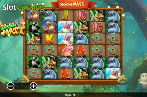 Скрин2. Animal Party (759 Gaming) слот