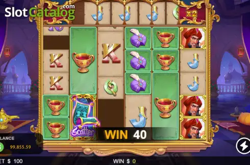 Скрин3. Aladdin Fantastic Journey слот