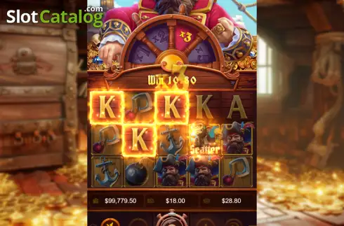Скрин3. Captains's Treasure слот