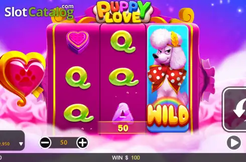 Скрин2. Puppy Love (759 Gaming) слот