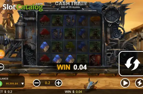 Скрин3. Cash Train слот