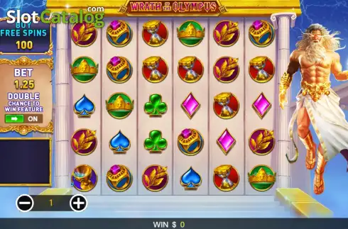 Скрин2. Wrath of Olympus (759 Gaming) слот
