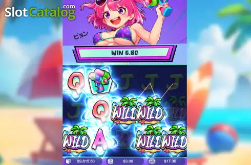 Скрин3. Hot & Wild Beach слот
