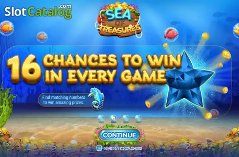 Скрин6. Sea of Treasures (7777 Gaming) слот