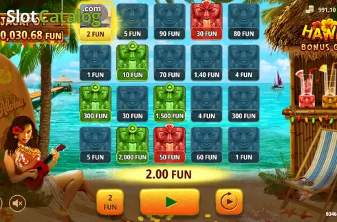 Скрин4. Hawaii (7777 Gaming) слот