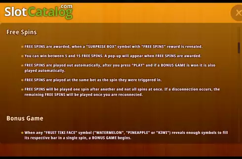 Скрин6. Hawaii (7777 Gaming) слот