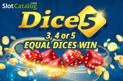 Dice 5 логотип Dice 5 логотип