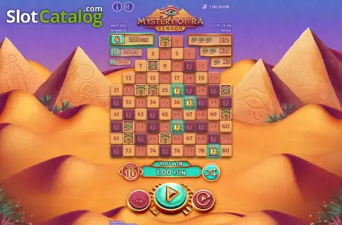 Скрин3. Mystery of RA Kenooo слот