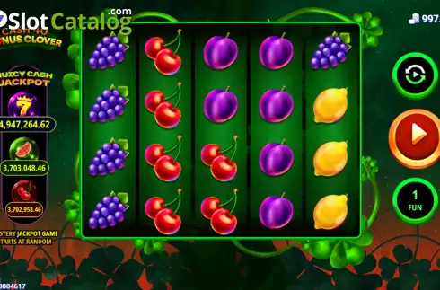 Скрин2. Сash 40 Bonus Clover слот