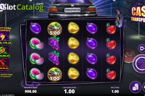 Скрин2. Cash Transporter слот