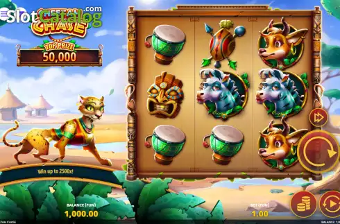 Скрин2. Cheetah Chase слот