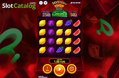 Скрин2. Mystery Crazy 100 Bucks слот