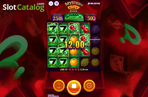Скрин3. Mystery Crazy 100 Bucks слот