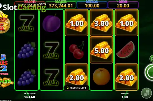Скрин3. Cash 20 Bar Link слот