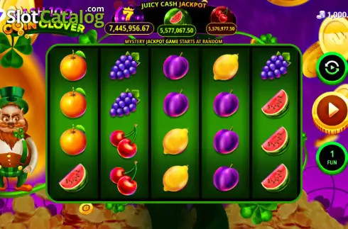 Скрин2. Cash 100 Coin Clover слот