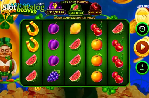 Скрин2. Cash 40 Coin Clover слот