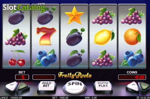 Скрин2. Fruity Reels слот