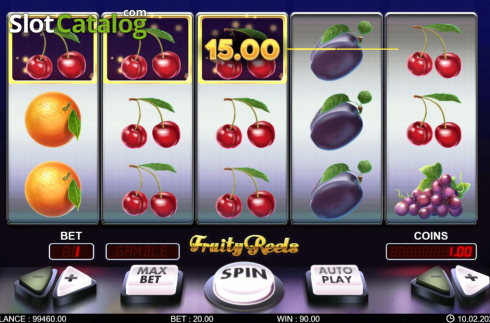Скрин4. Fruity Reels слот