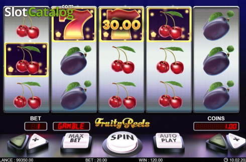 Скрин5. Fruity Reels слот