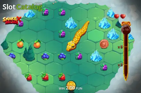 Скрин3. SnakeX Arcade слот